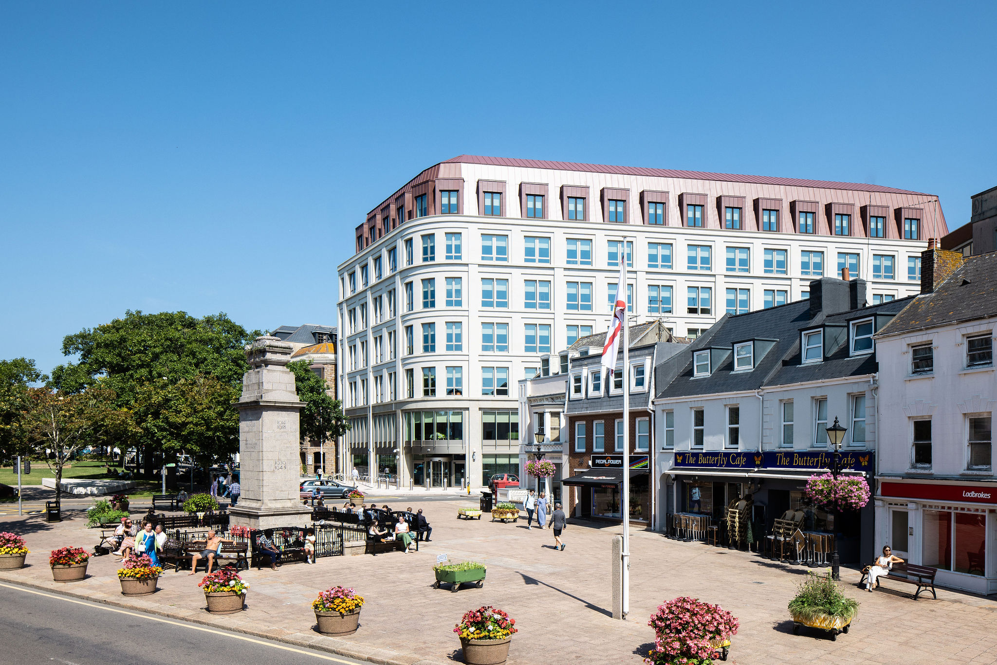 Government of Jersey building on Union Street