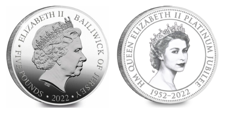 The Platinum Jubilee Five Pound Coin