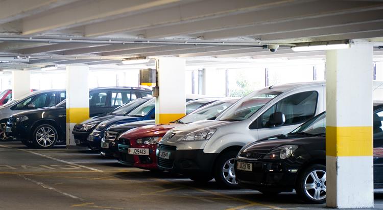 Sand Street car park interior